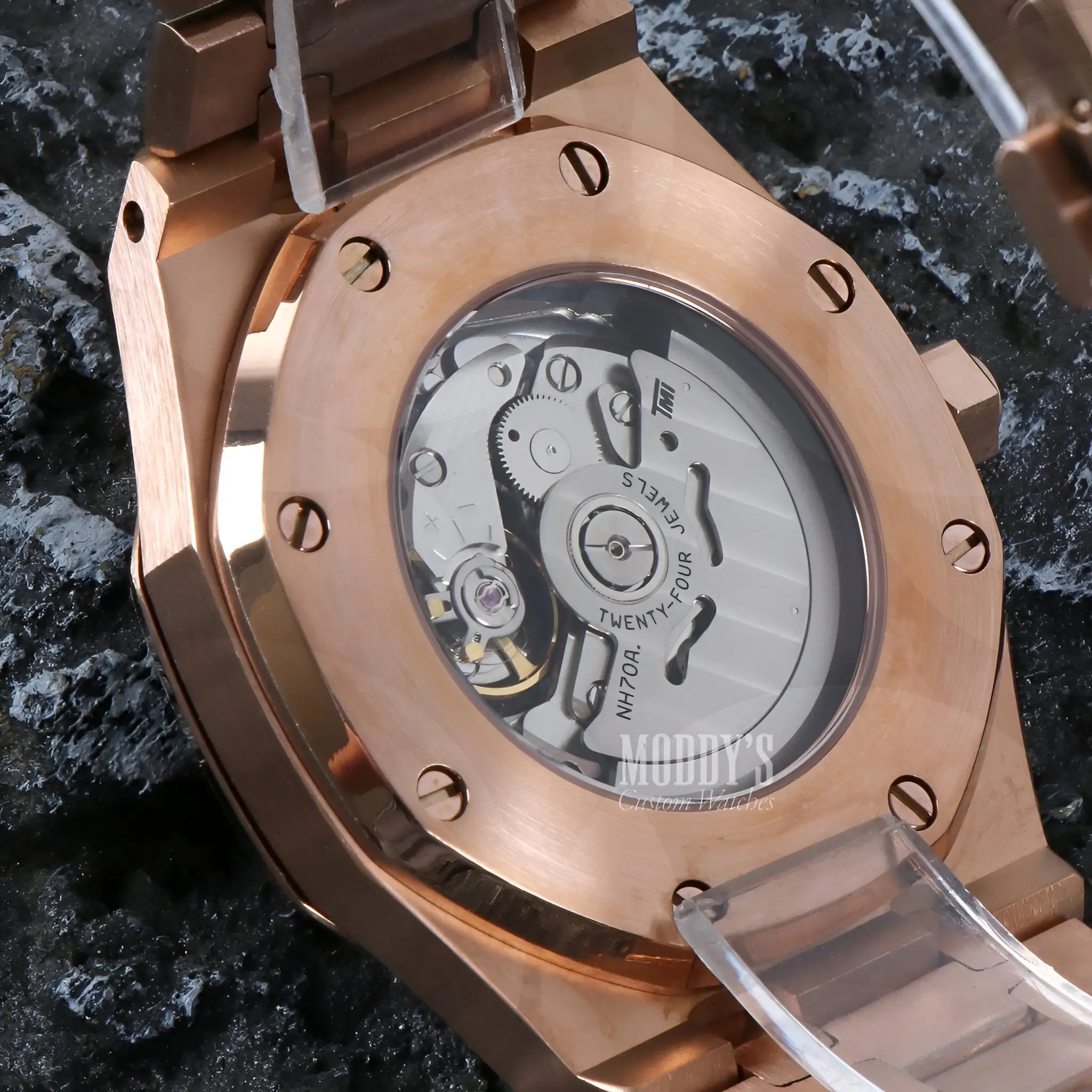 Royal Seikoak | Rose Gold Skeleton - Image 11
